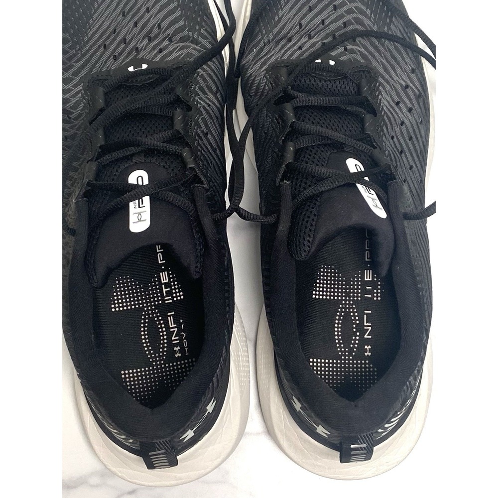 Under Armour Men's Infinite PRO Black white Size 13 - Picture 9 of 10